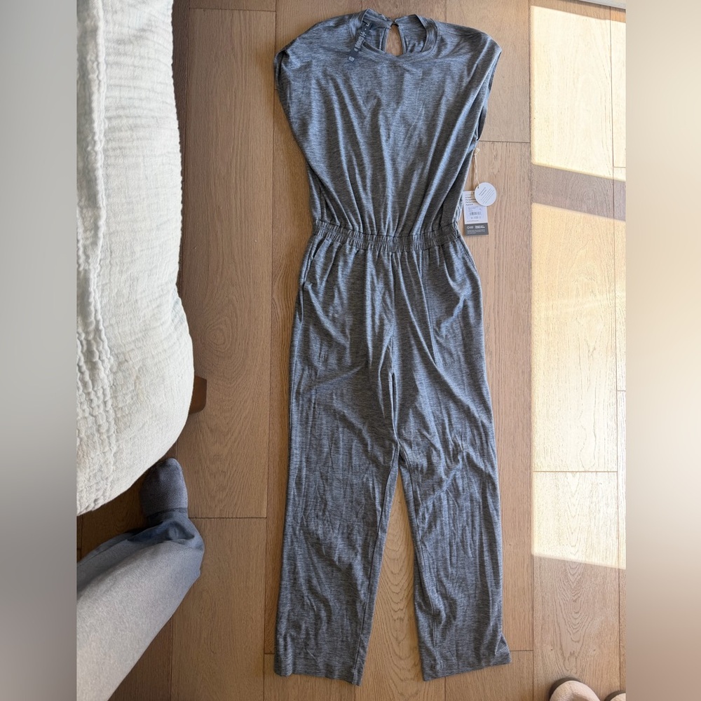 NWT- GREY VUORI LUX CREW JUMPSUIT